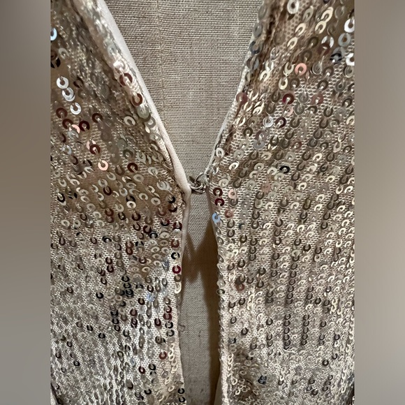 NWT Sequin Blazer, Size Petite Smalll - Picture 5 of 14